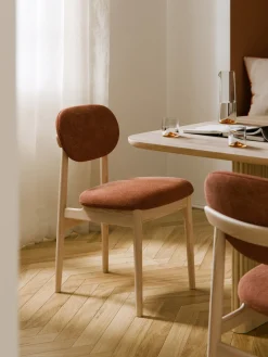 Westwing Collection Silla tapizada Ash