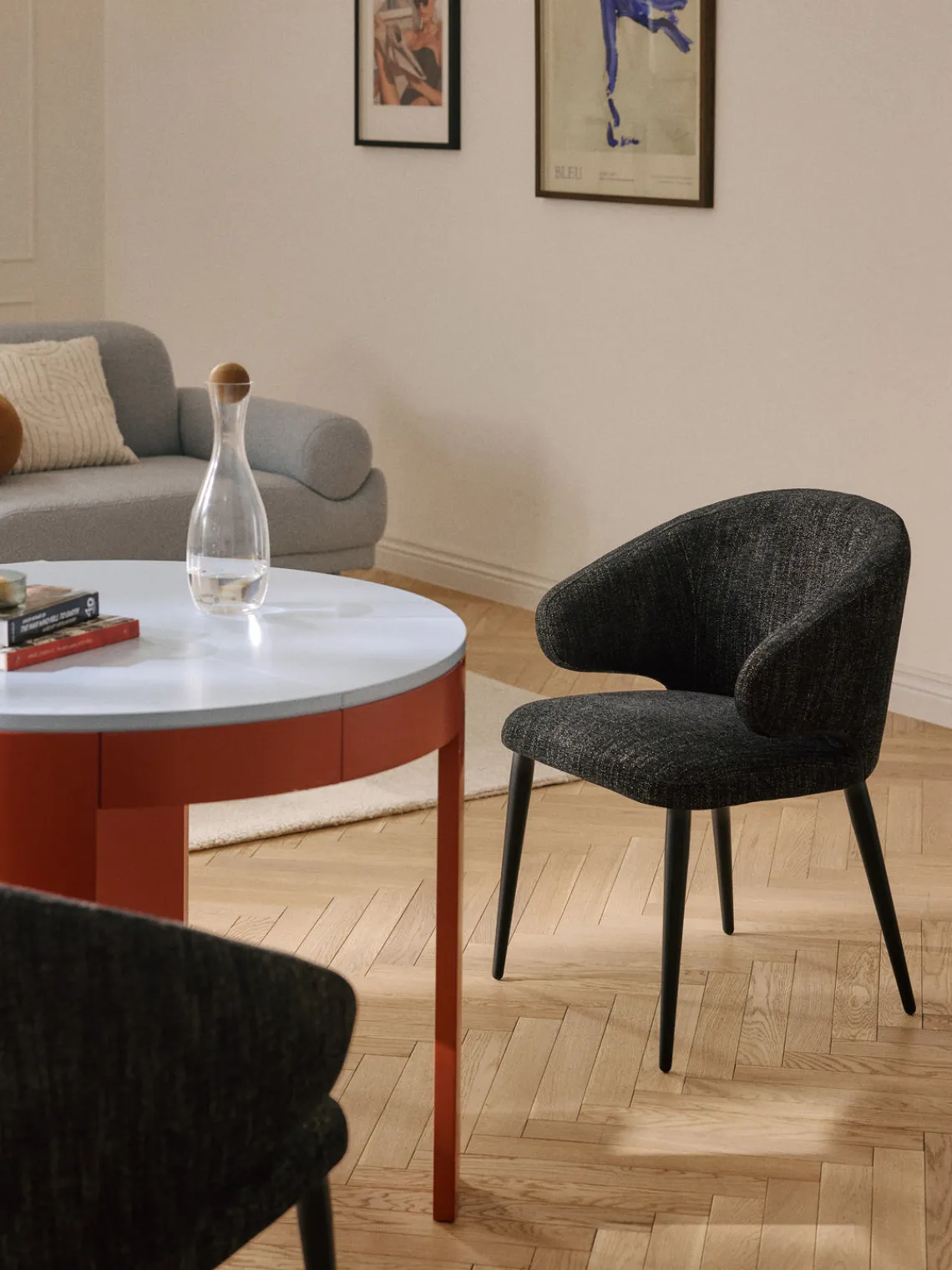 Westwing Collection Silla tapizada Celia