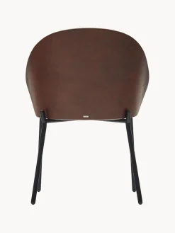 Silla tapizada de chenilla Eamy^ Sillas