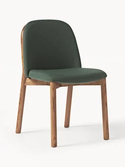 Westwing Collection Silla tapizada de madera de fresno Julie