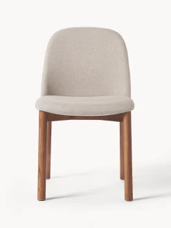 Westwing Collection Silla tapizada de madera de fresno Julie^ Sillas De Madera|Sillas