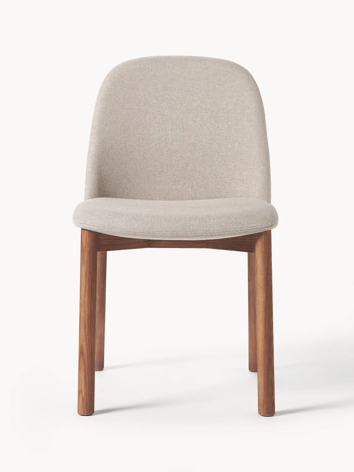 Westwing Collection Silla tapizada de madera de fresno Julie^ Sillas De Madera|Sillas