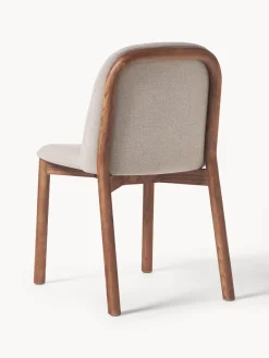 Westwing Collection Silla tapizada de madera de fresno Julie^ Sillas De Madera|Sillas