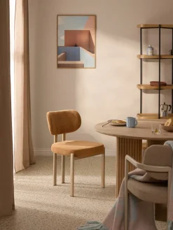 Westwing Collection Silla tapizada de pana Adrien^ Sillas