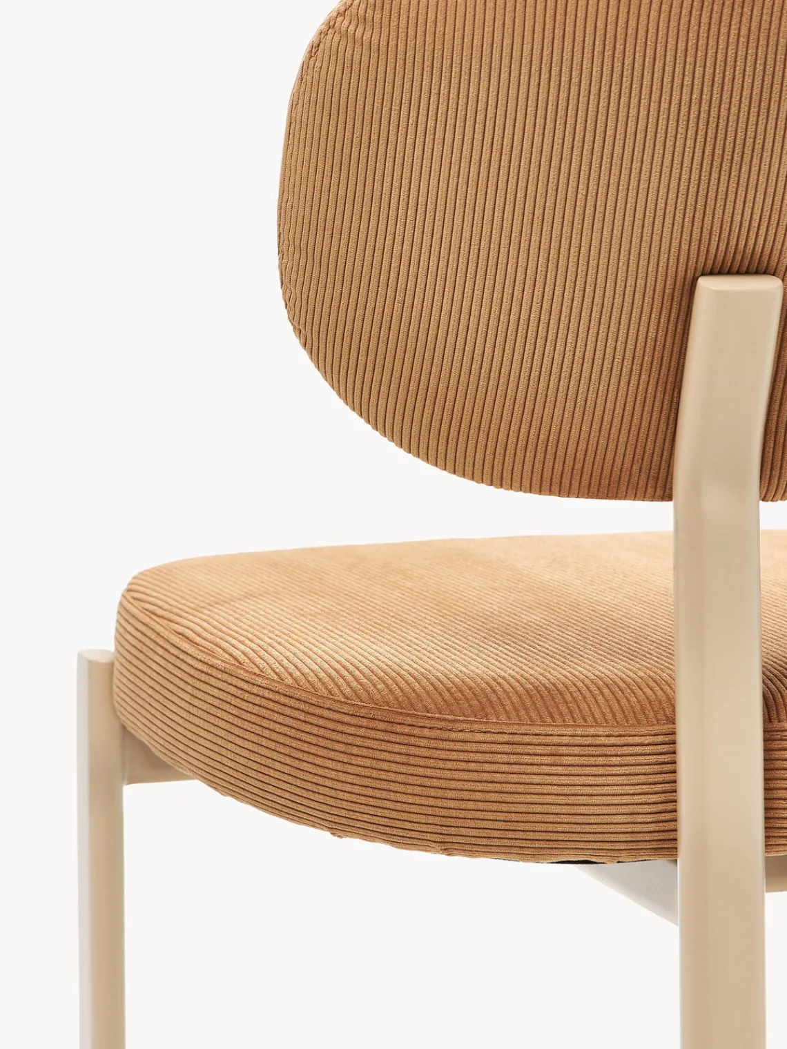 Westwing Collection Silla tapizada de pana Adrien^ Sillas