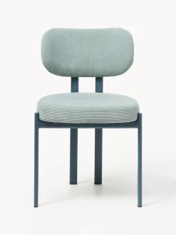 Westwing Collection Silla tapizada de pana Adrien^ Sillas