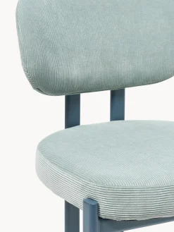 Westwing Collection Silla tapizada de pana Adrien^ Sillas