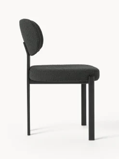 Westwing Collection Silla tapizada en tejido bouclé Adrien^ Sillas