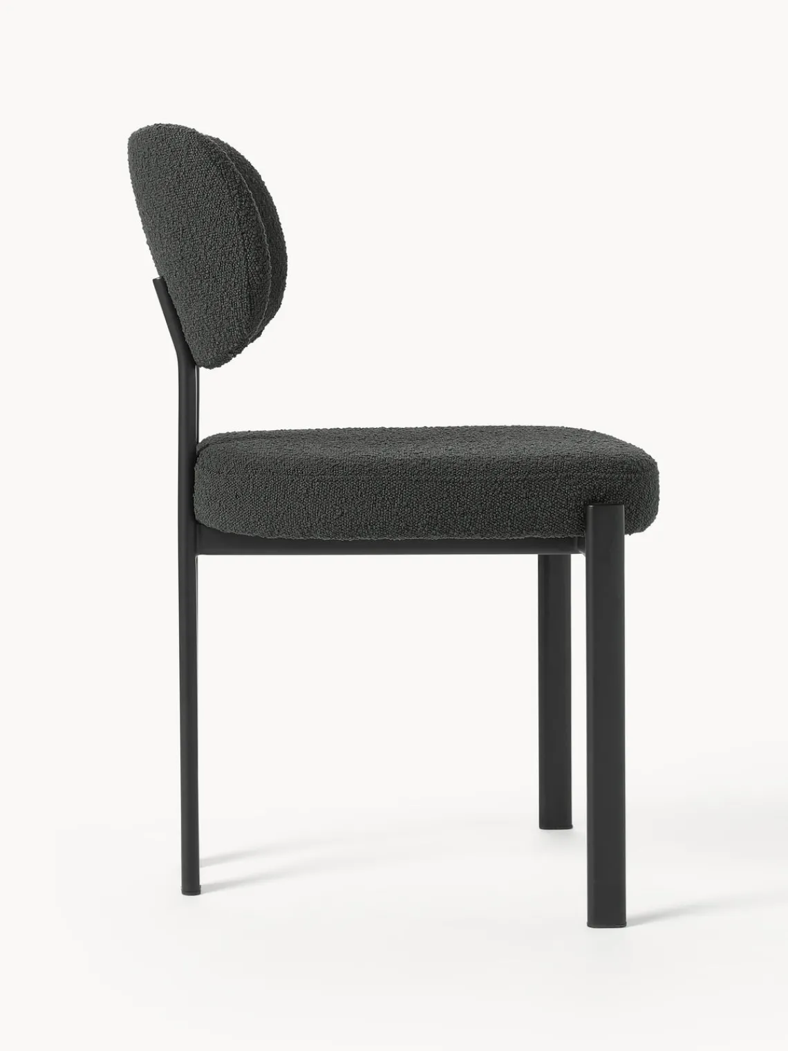 Westwing Collection Silla tapizada en tejido bouclé Adrien^ Sillas