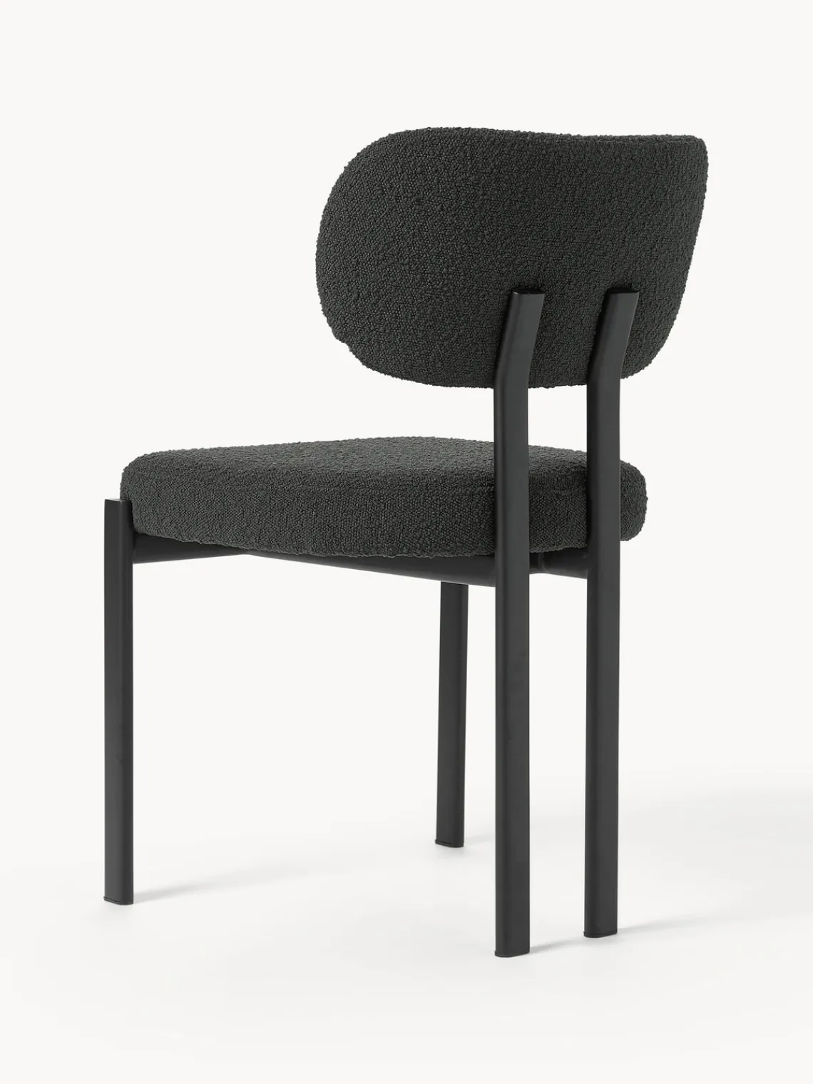 Westwing Collection Silla tapizada en tejido bouclé Adrien^ Sillas