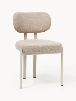 Westwing Collection Silla tapizada en tejido bouclé Adrien^ Sillas