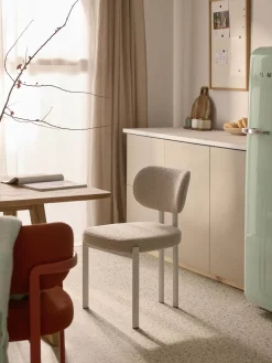 Westwing Collection Silla tapizada en tejido bouclé Adrien^ Sillas