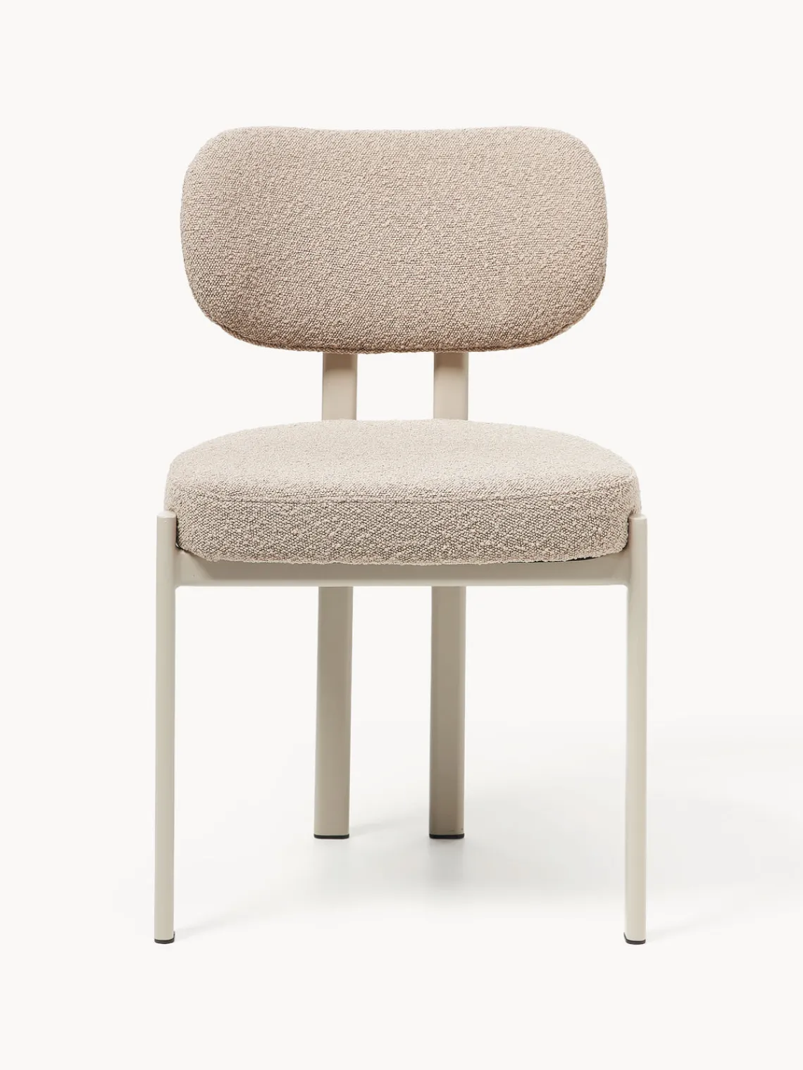 Westwing Collection Silla tapizada en tejido bouclé Adrien^ Sillas