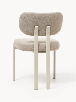 Westwing Collection Silla tapizada en tejido bouclé Adrien^ Sillas
