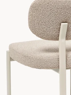 Westwing Collection Silla tapizada en tejido bouclé Adrien^ Sillas