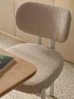 Westwing Collection Silla tapizada en tejido bouclé Adrien^ Sillas