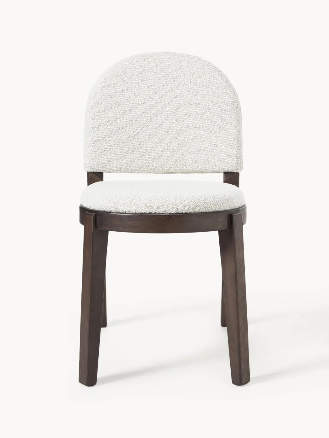 Westwing Collection Silla tapizada en tejido bouclé Neelia