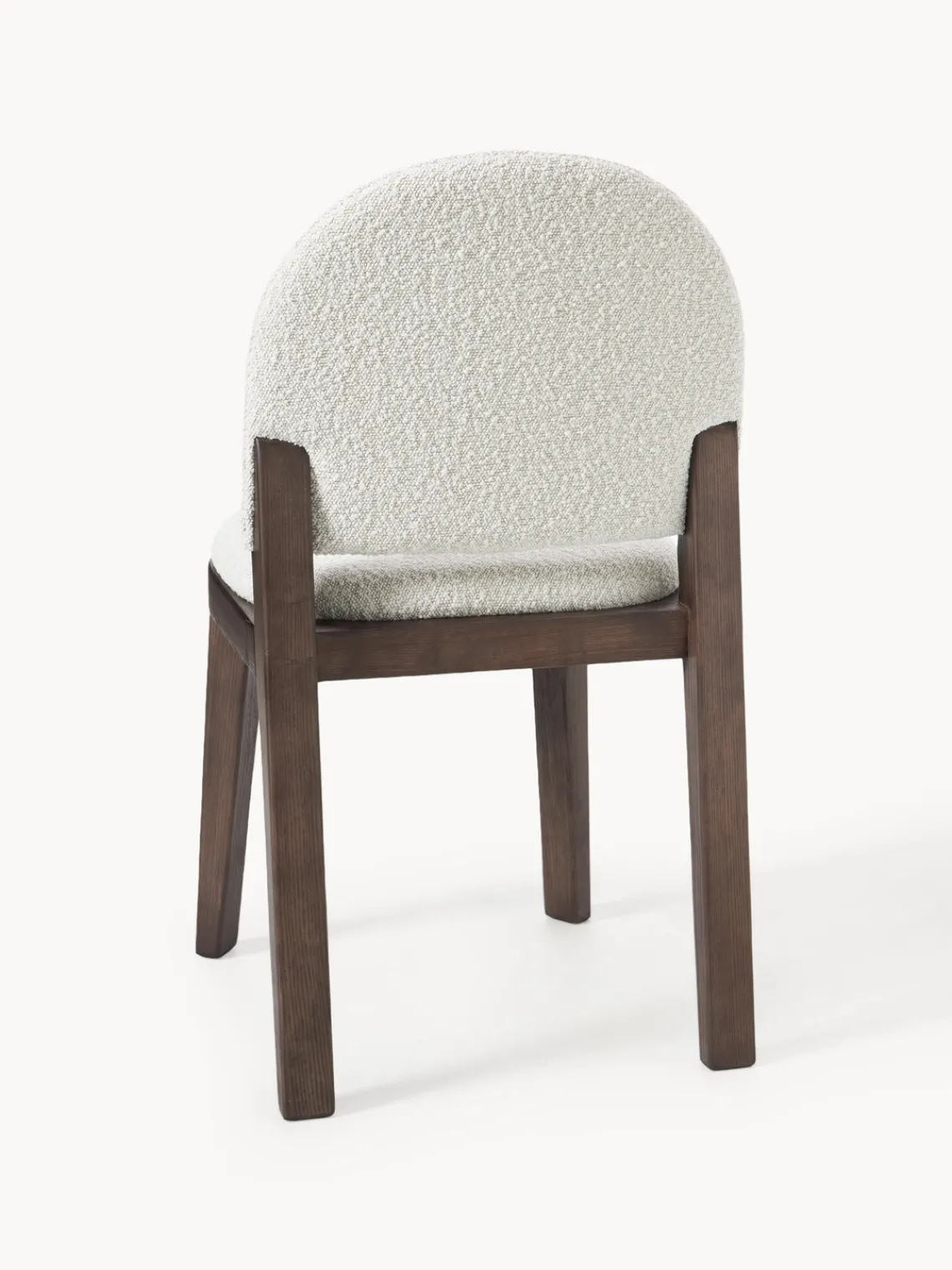 Westwing Collection Silla tapizada en tejido bouclé Neelia