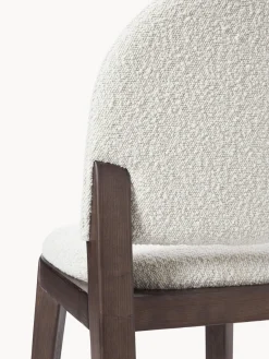 Westwing Collection Silla tapizada en tejido bouclé Neelia