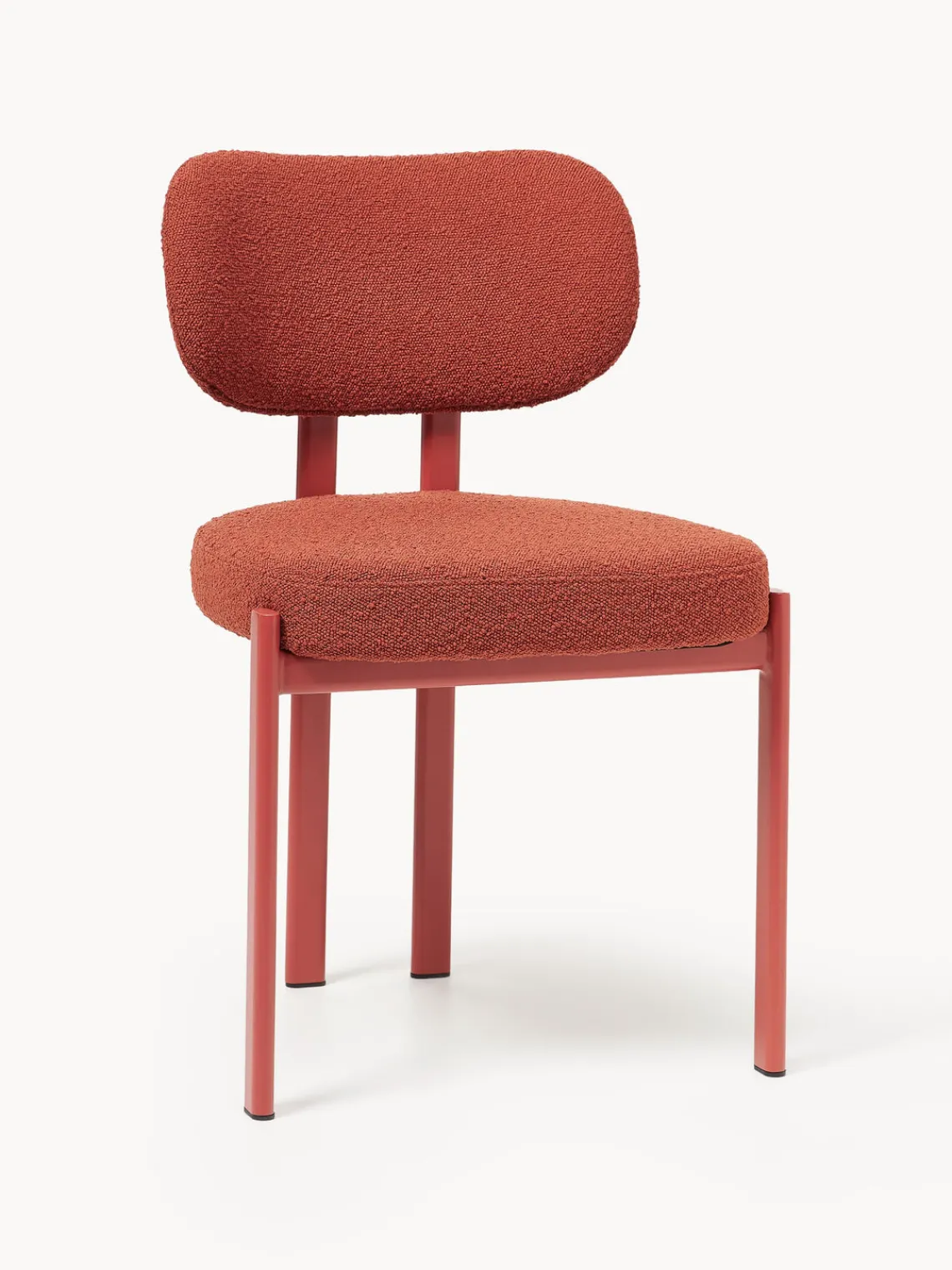 Westwing Collection Silla tapizada en tejido bouclé Adrien^ Sillas