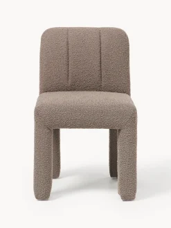 Westwing Collection Silla tapizada en tejido bouclé Lukas^ Sillas