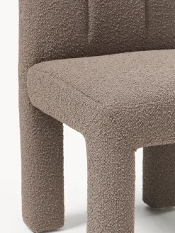 Westwing Collection Silla tapizada en tejido bouclé Lukas^ Sillas