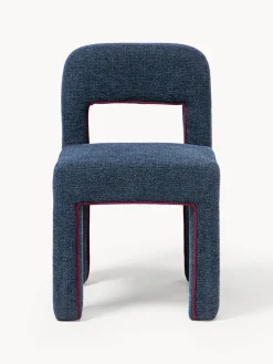 Westwing Collection Silla tapizada en tejido bouclé Ana