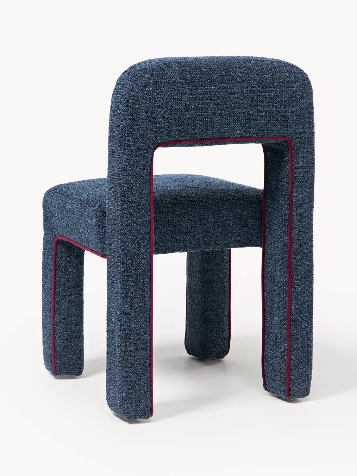 Westwing Collection Silla tapizada en tejido bouclé Ana