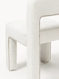 Westwing Collection Silla tapizada en tejido bouclé Ana^ Sillas