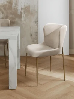 Westwing Collection Silla tapizada en terciopelo Tess^ Sillas