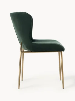 Westwing Collection Silla tapizada en terciopelo Tess