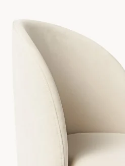 Westwing Collection Silla tapizada en terciopelo Zeyno