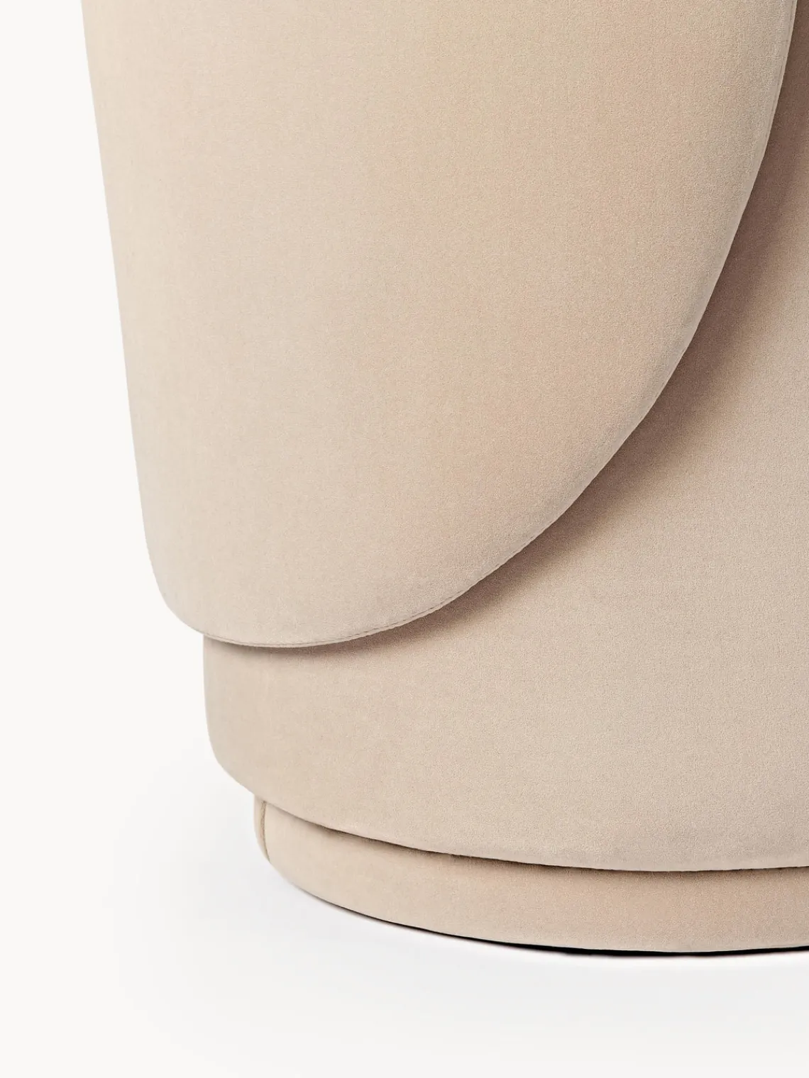 Westwing Collection Silla tapizada en terciopelo Zeyno