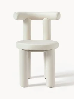 Westwing Collection Silla tapizada en terciopelo Calan