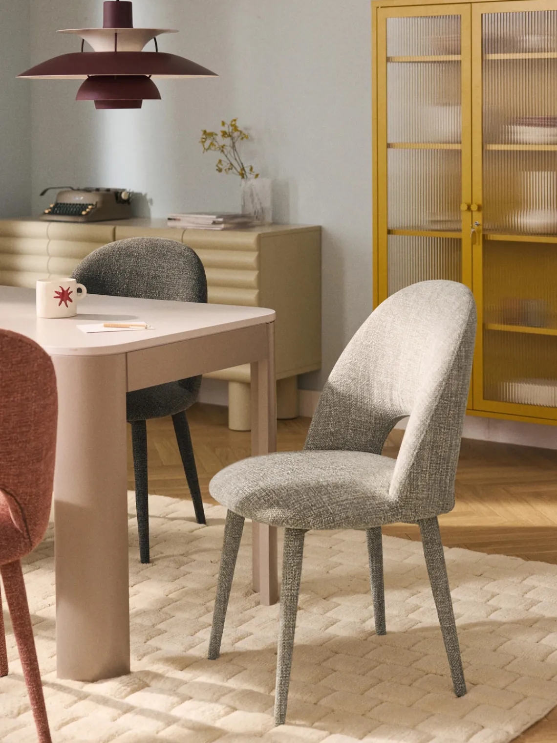 Westwing Collection Silla tapizada Rachel