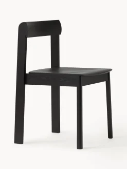 Form & Refine Sillas apilables de madera de roble Blueprint, 2 uds.^ Sillas De Madera|Sillas