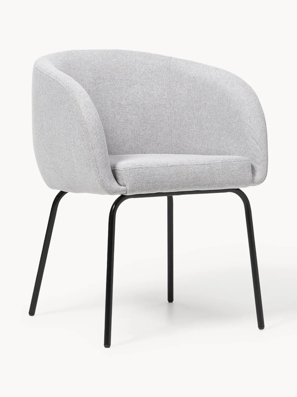 Westwing Collection Sillas con reposabrazos Alani, 2 uds.