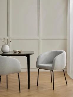 Westwing Collection Sillas con reposabrazos Alani, 2 uds.