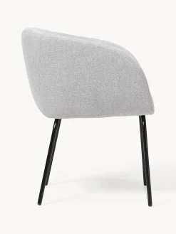 Westwing Collection Sillas con reposabrazos Alani, 2 uds.