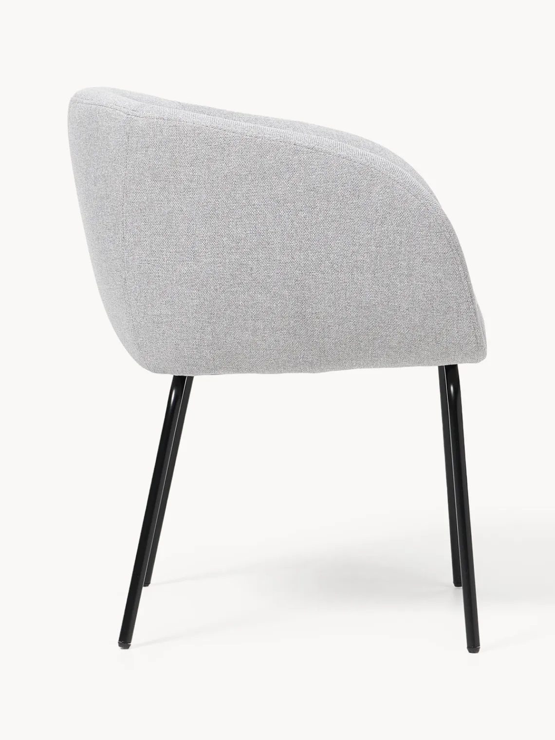 Westwing Collection Sillas con reposabrazos Alani, 2 uds.