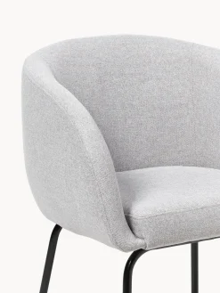 Westwing Collection Sillas con reposabrazos Alani, 2 uds.