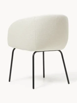 Westwing Collection Sillas con reposabrazos Alani, 2 uds.
