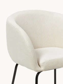 Westwing Collection Sillas con reposabrazos Alani, 2 uds.