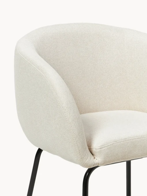 Westwing Collection Sillas con reposabrazos Alani, 2 uds.
