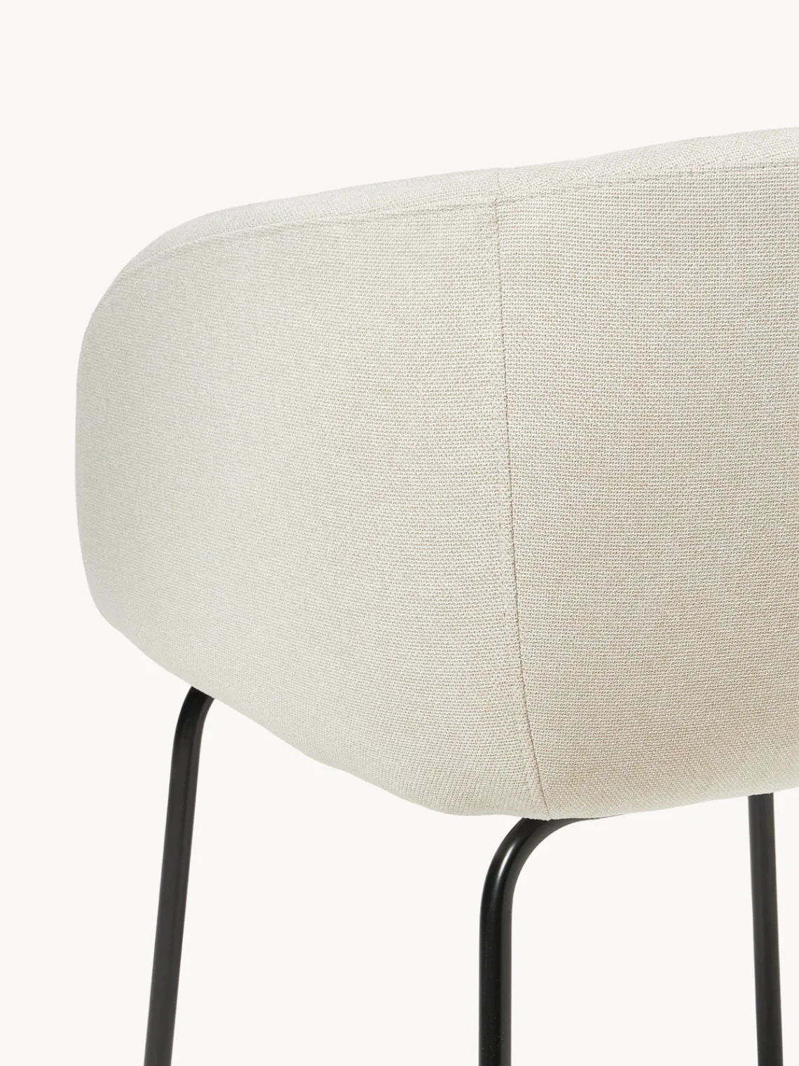 Westwing Collection Sillas con reposabrazos Alani, 2 uds.