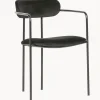 Sillas con reposabrazos de terciopelo Elvy, 2 uds.^ Sillas Con Reposabrazos|Sillas