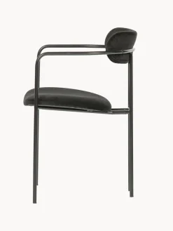 Sillas con reposabrazos de terciopelo Elvy, 2 uds.^ Sillas Con Reposabrazos|Sillas