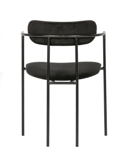Sillas con reposabrazos de terciopelo Elvy, 2 uds.^ Sillas Con Reposabrazos|Sillas