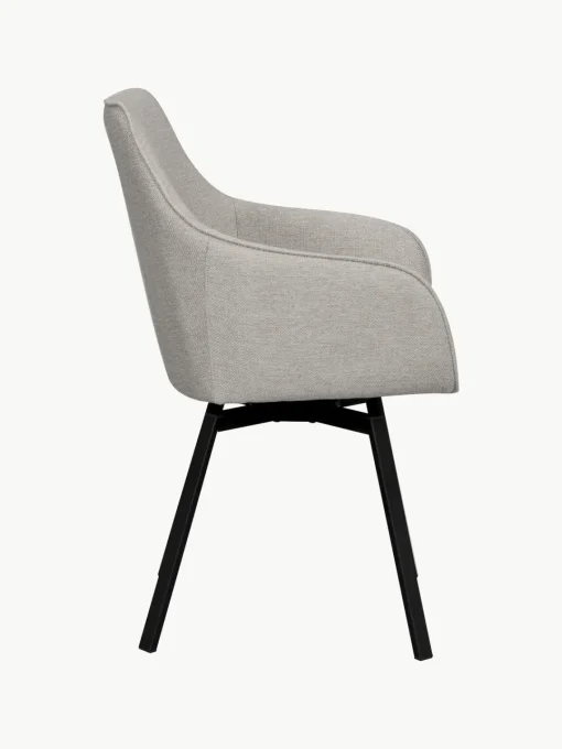 Rowico Home Sillas con reposabrazos giratorias Alison, 2 uds.