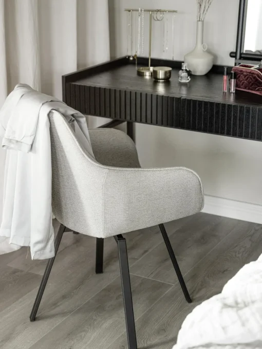 Rowico Home Sillas con reposabrazos giratorias Alison, 2 uds.